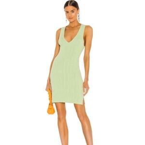 NWT Michael Costello x REVOLVE Alyssa Mini Dress Mint Size S